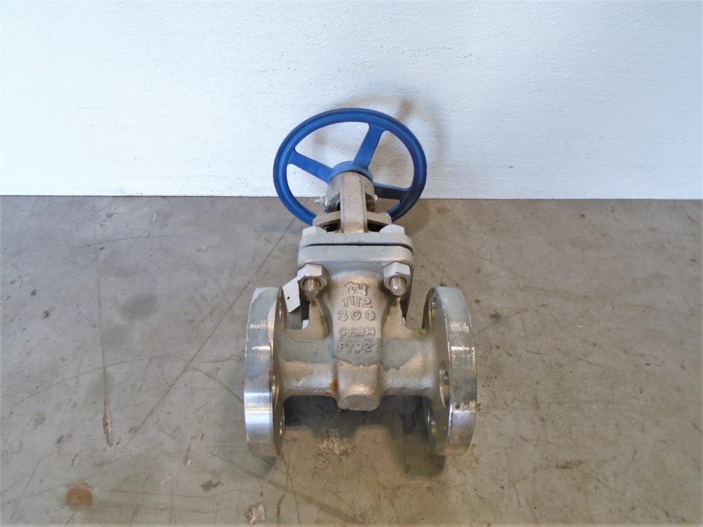 TY 1.5" 300# CF8M Gate Valve 201RF0912